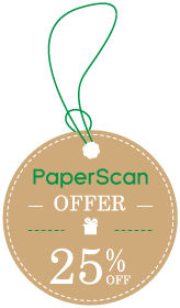 PaperScan 25% OFF