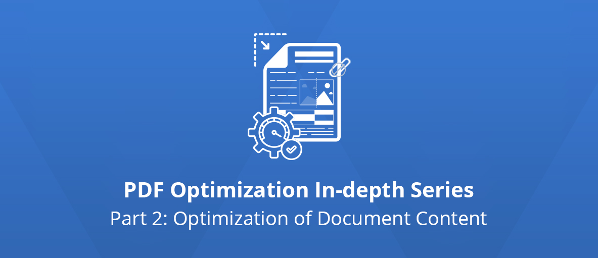 Illustration for the second article of the PDF Optimization In-depth Series