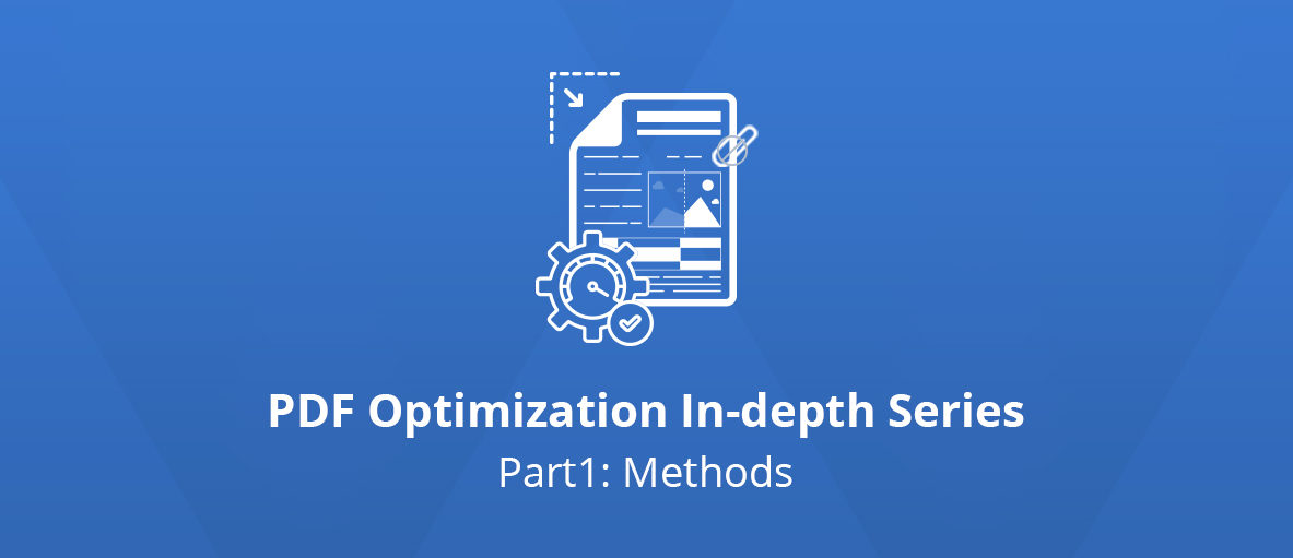 Illustration for the third article of the PDF Optimization In-depth Series - Part 1